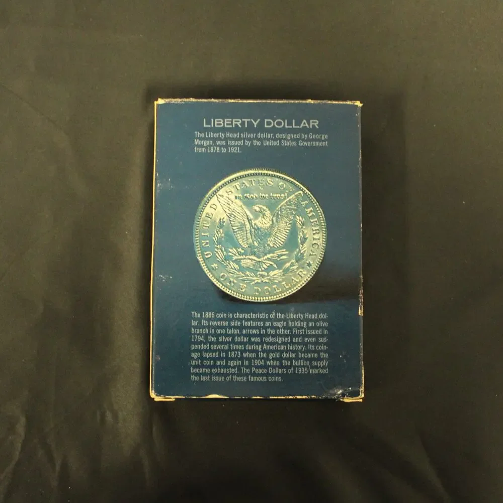 Avon Buffalo Nickel Clint Soap & Dish Liberty Dollar Empty Tribute After Shave